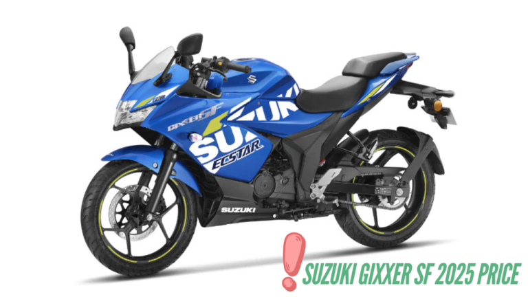 Suzuki Gixxer Sf 2025 Price